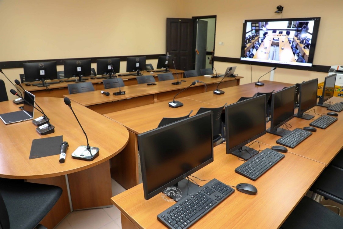 IPORA team visits partner universities to support and invest in videoconferencing and server room infrastructure